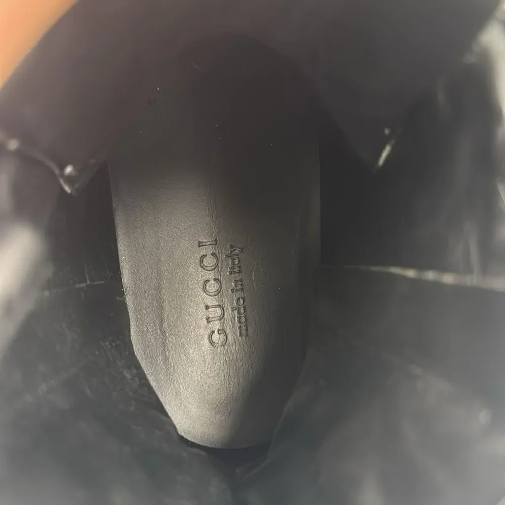 Gucci Leather Nappa Silk High